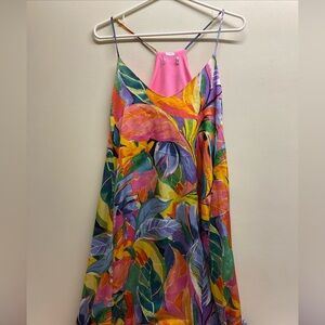 Nicole killer floral maxi dress